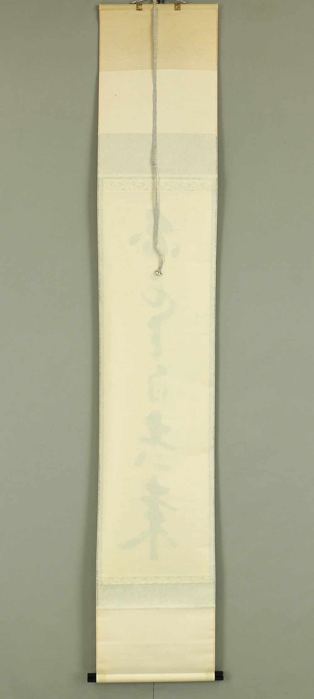 雪尾要道 Yukio Yodo Daitoku-ji Japanese Zen kakejiku kakemono wall hanging scroll / 白雲自去来 Hakuun Onozukara Kyoraisu with Original Box (Tomobako) A404 - Image 10