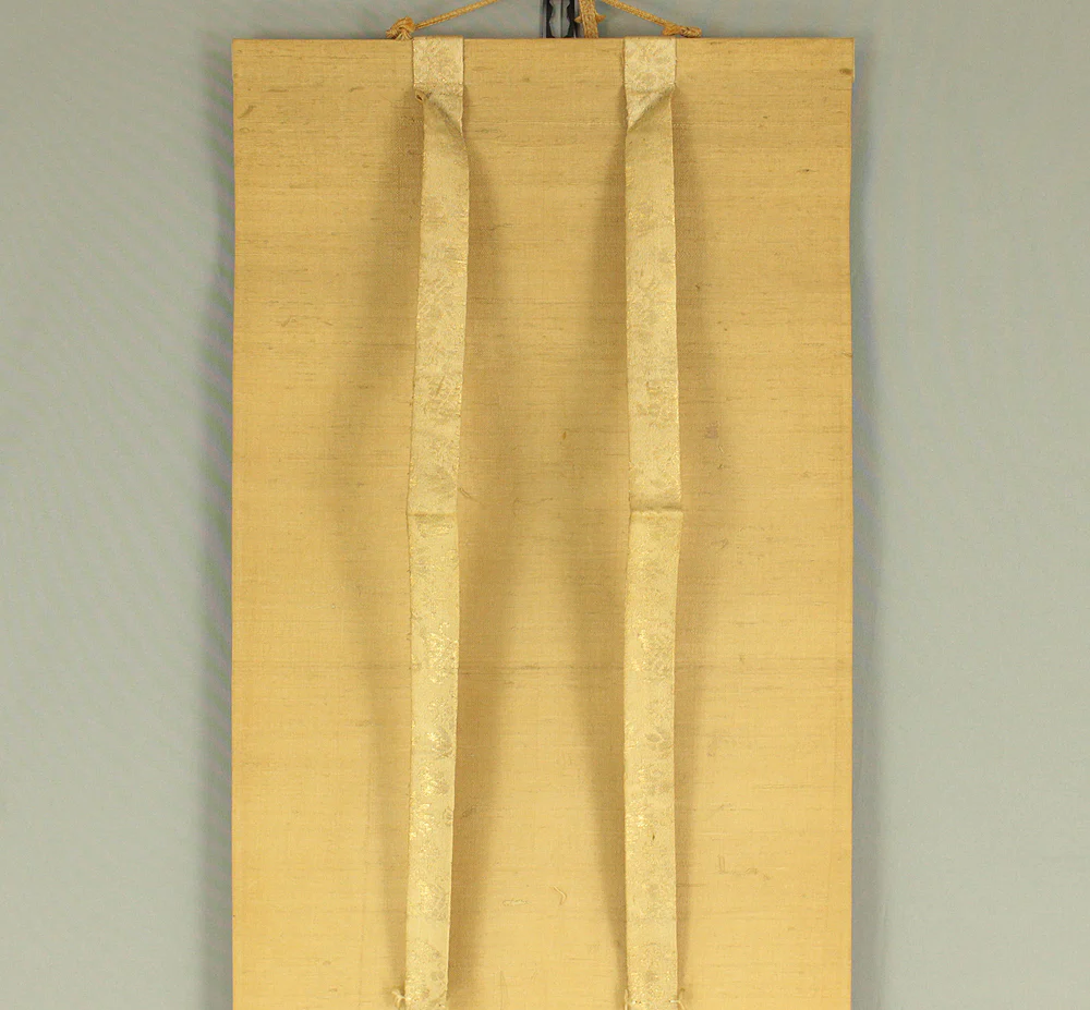 原在中 Hara Zaichu (1750-1837) Japanese antique art Paired kakejiku kakemono wall hanging scrolls / Rising Sun and Crescent Moon with Box RD203 - Image 3
