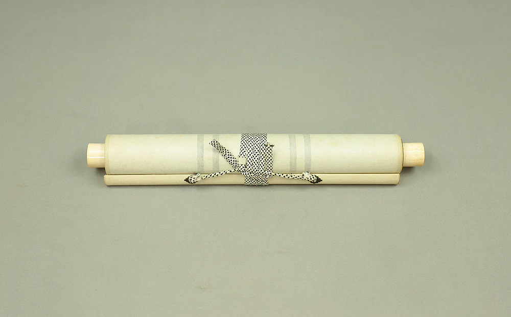 如庵主 Joanshu Japanese Zen kakejiku kakemono hanging scroll for Tea ceremony / 玉雪開花 Gyokusetsu Kaika RC572 - Image 9
