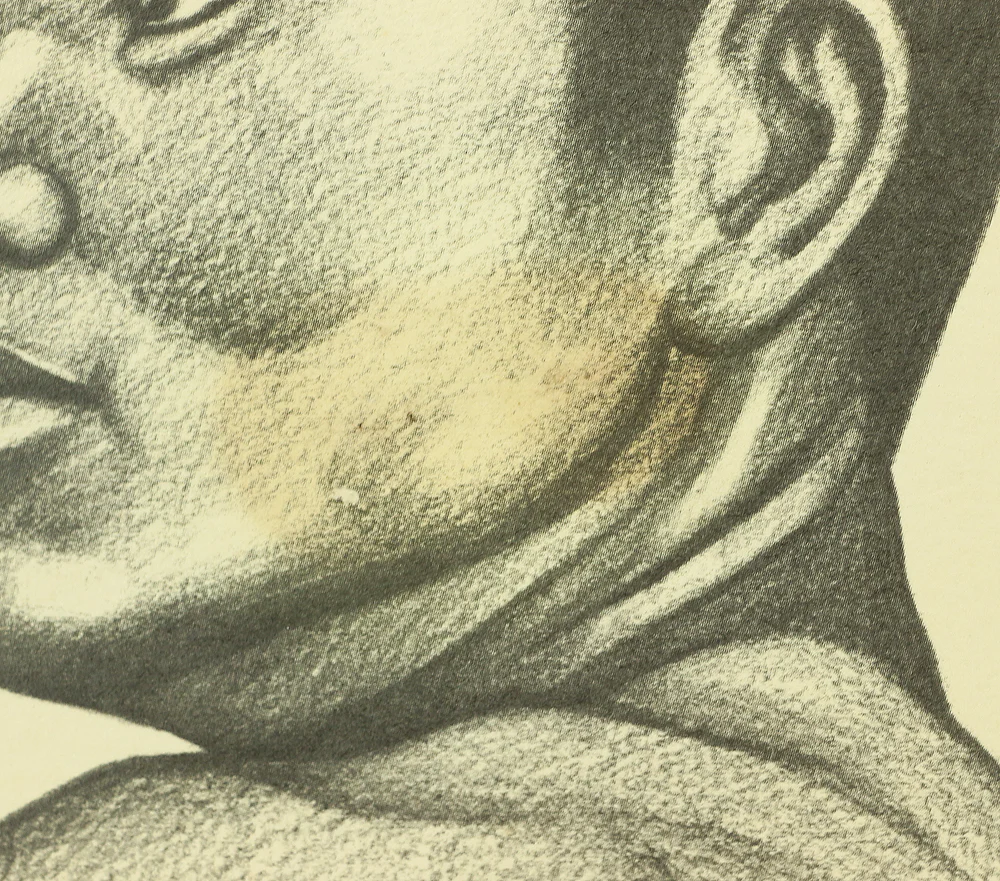 三島剛 Mishima Gō (1924-1988) Japanese art Photolithography From "Mishima Gō gashū Wakamono" 三島剛画集 若者 (Mishima Go Book of Pictures of Young Men) NW263 - Image 11