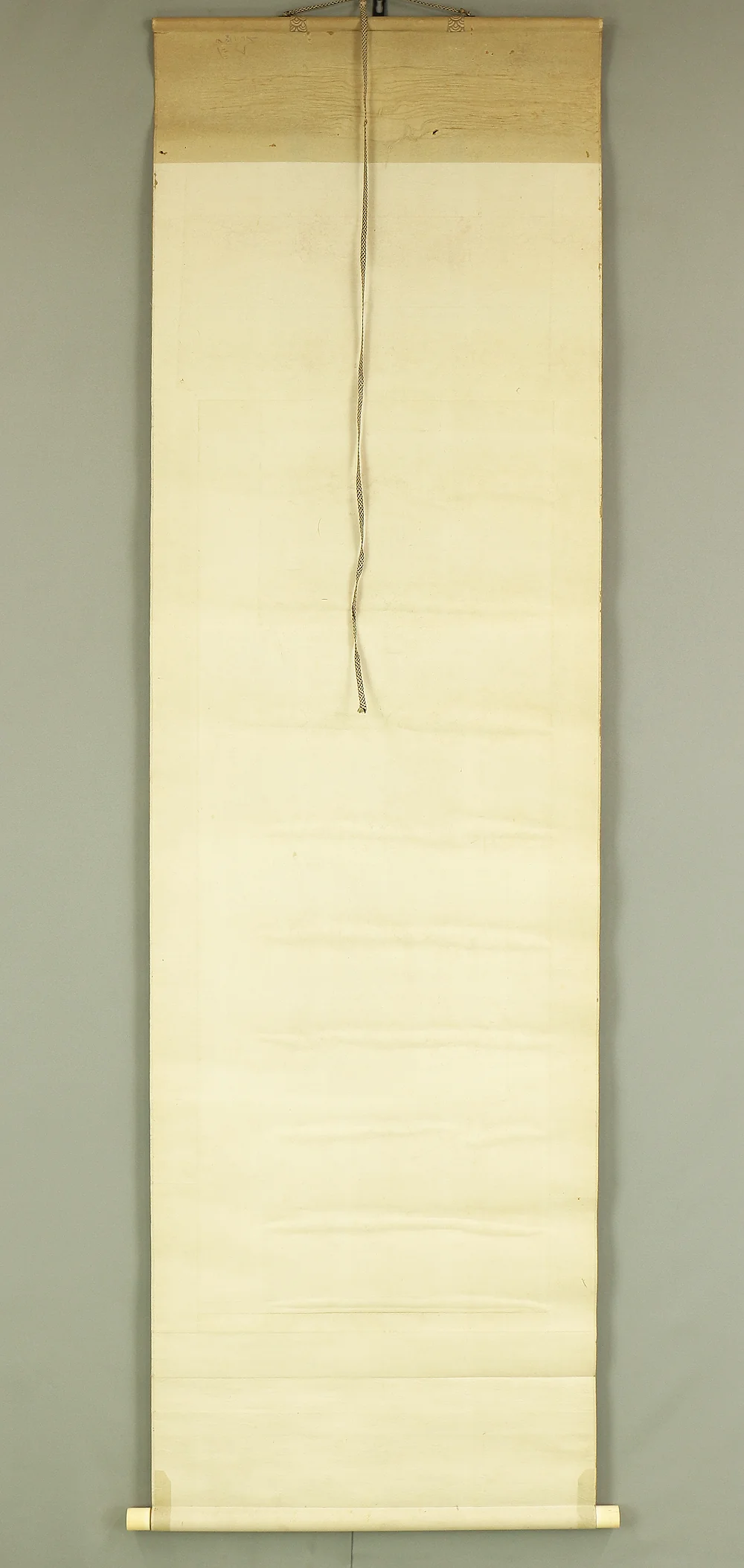 森寛斎 Mori Kansai (1814-1894) Japanese art kakejiku kakemono wall hanging scroll / Wisteria Flowers and Two Carp with Appraised Box RB946 - Image 18