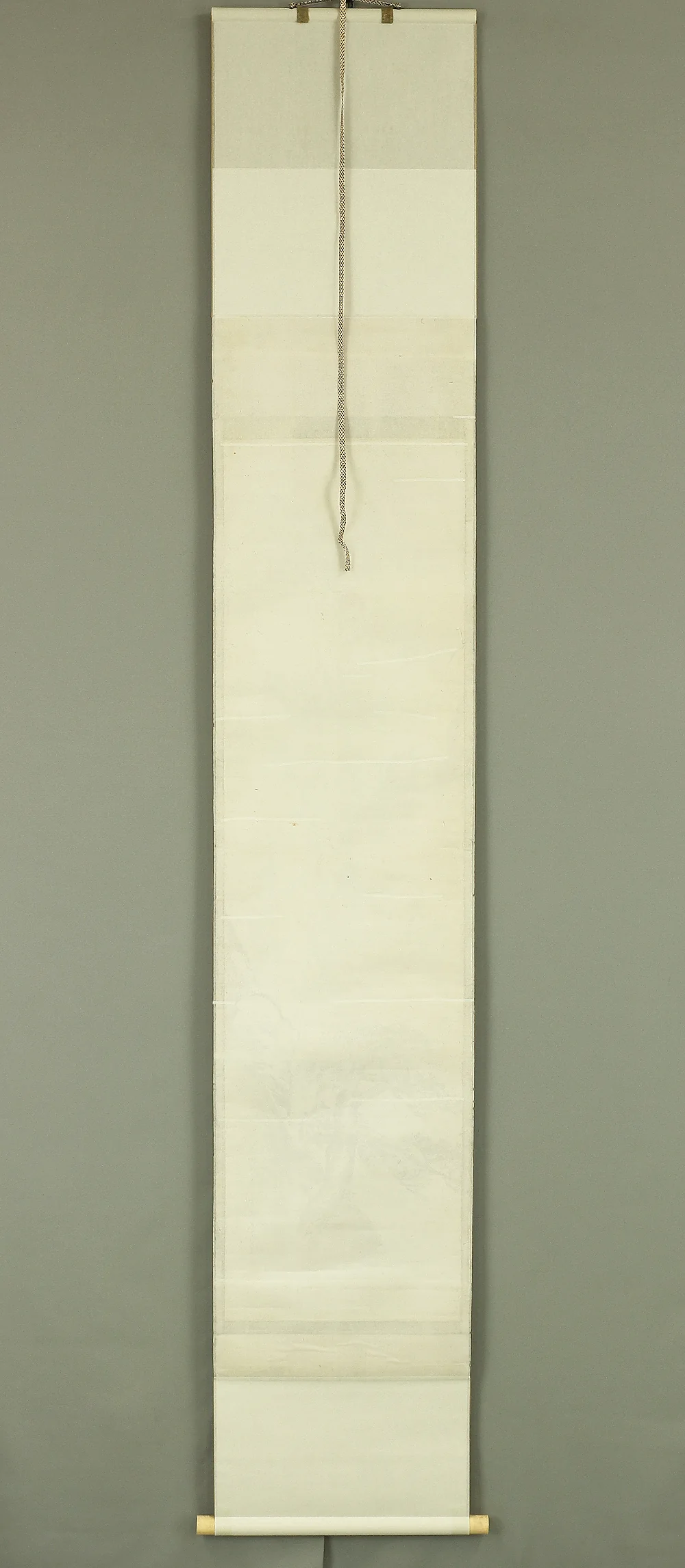 森寛斎 MORI KANSAI Age 1873 May Japanese antique art kakejiku kakemono wall hanging scroll / Rising sun & pine tree with Box W441 - Image 16