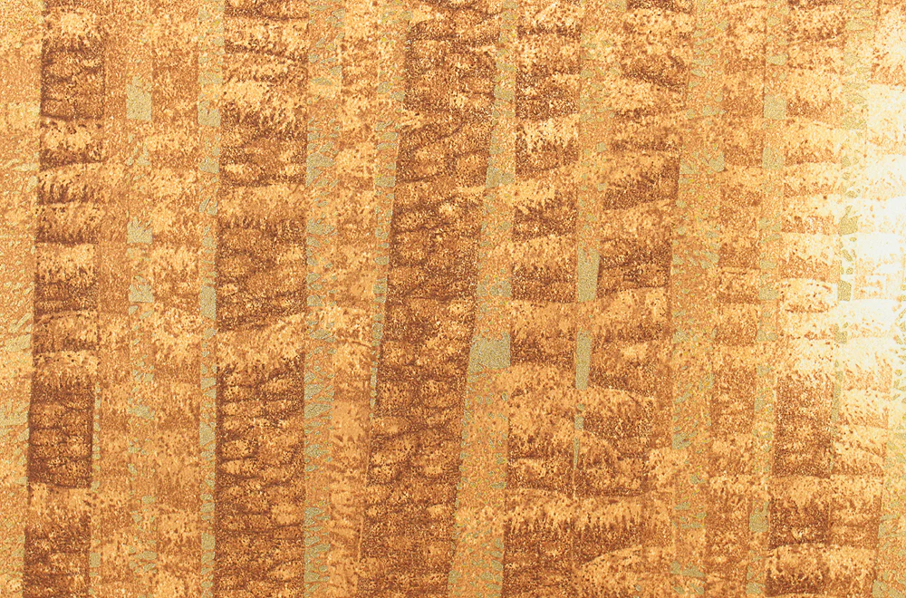 並木一 Namiki Hajime (b1947) Original woodblock print - 'Tree Scene 155A' - 35/200 - 2019 NW658 - Image 4