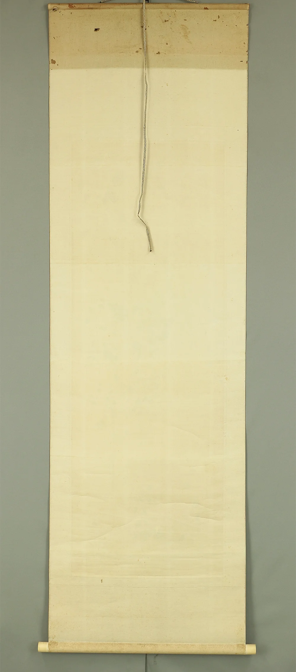 頼聿庵 Rai Itsuan (1801-1856) Japanese antique art kakejiku kakemono wall hanging scroll / Three Lines Ink Brush Calligraphy RB340 - Image 13