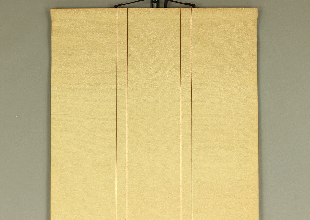 灻松鴻 Sekishoko Chinese art kakejiku kakemono wall hanging scroll / Twin Cranes - Rubbing print RC611 - Image 3
