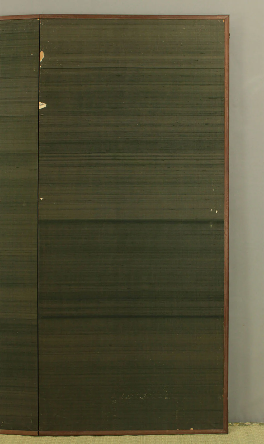 正二堂 Shojido 'Rose Flowers' A Pair of Silver Leaf Byobu Two Panels Folding Screen Byobu Room Dividers VA910 - Image 52
