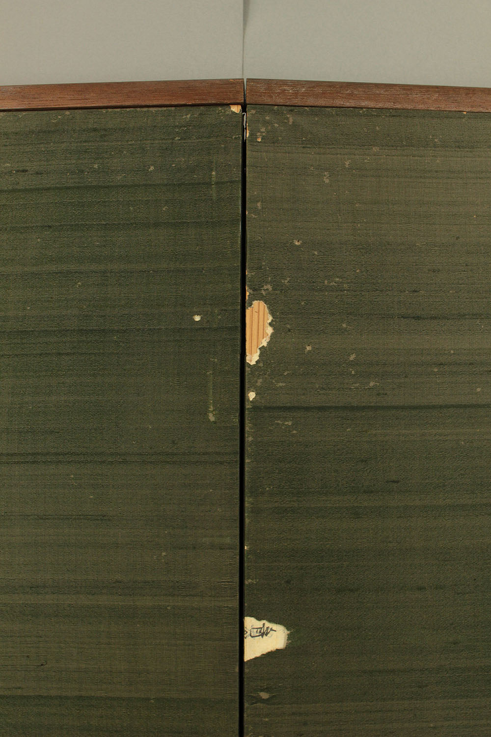 正二堂 Shojido 'Rose Flowers' A Pair of Silver Leaf Byobu Two Panels Folding Screen Byobu Room Dividers VA910 - Image 53