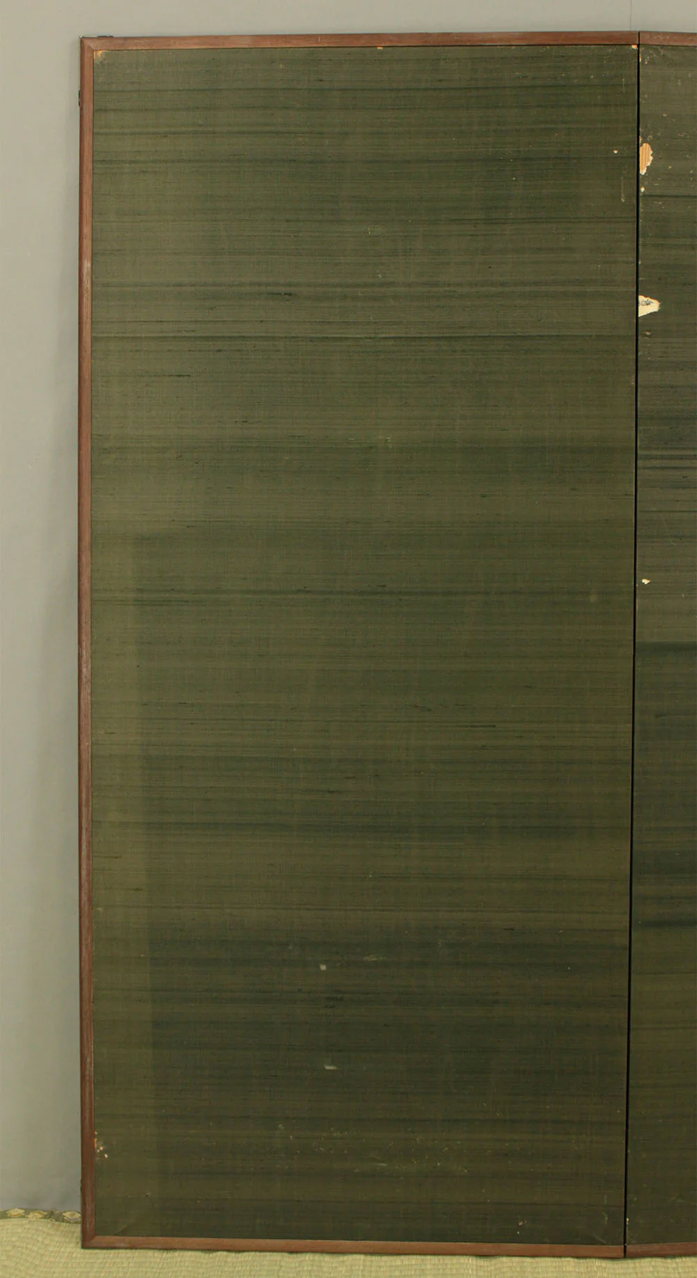 正二堂 Shojido 'Rose Flowers' A Pair of Silver Leaf Byobu Two Panels Folding Screen Byobu Room Dividers VA910 - Image 54