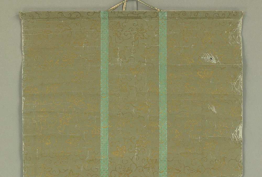 日運 Nichiun Age 1732 Japanese antique art Buddhist kakejiku kakemono wall hanging scroll / Nichiren Mandala Gohonzon RA788 - Image 3