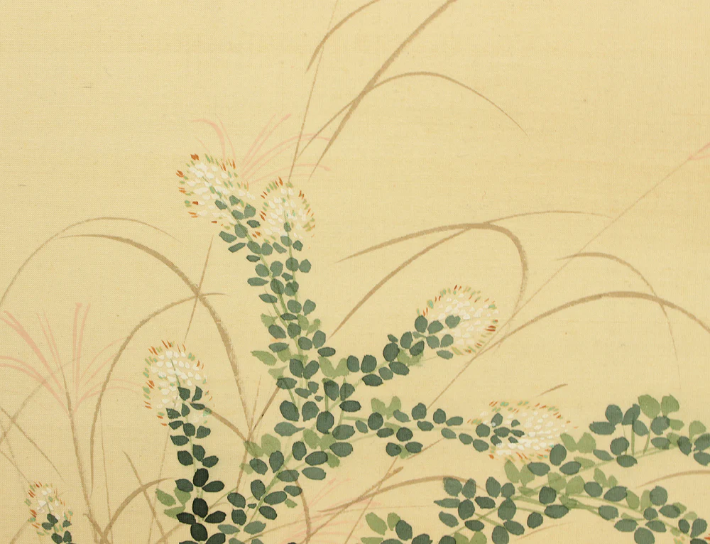文隆 Bunryu 'Scenes of Riverside Life' Pair of Byobu Room divider 6 panels Folding screens VA700 - Image 15