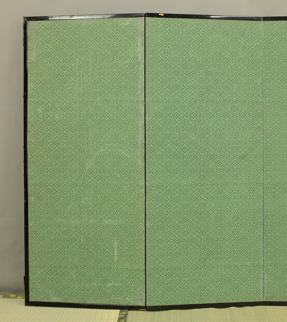 文隆 Bunryu 'Scenes of Riverside Life' Pair of Byobu Room divider 6 panels Folding screens VA700 - Image 30
