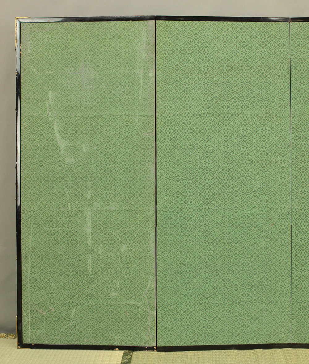 文隆 Bunryu 'Scenes of Riverside Life' Pair of Byobu Room divider 6 panels Folding screens VA700 - Image 66