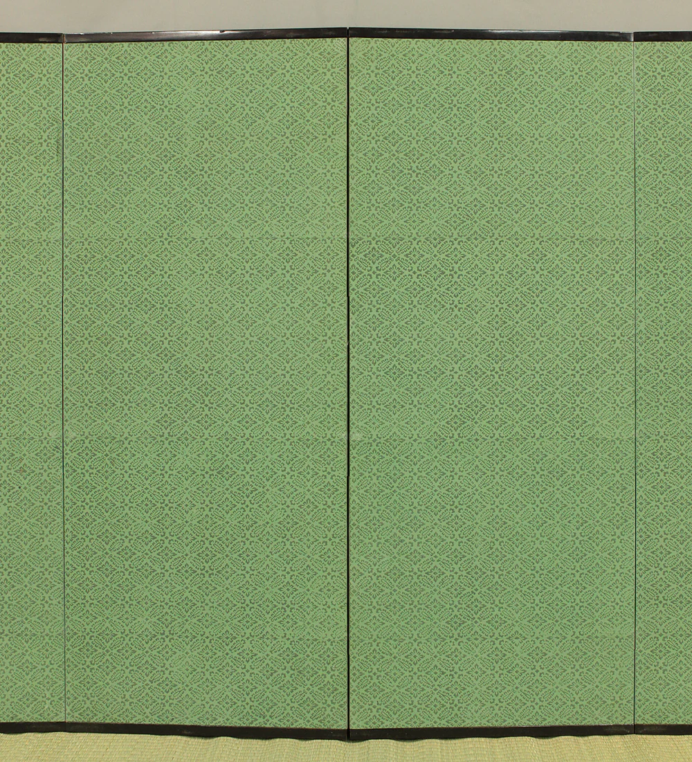 文隆 Bunryu 'Scenes of Riverside Life' Pair of Byobu Room divider 6 panels Folding screens VA700 - Image 69