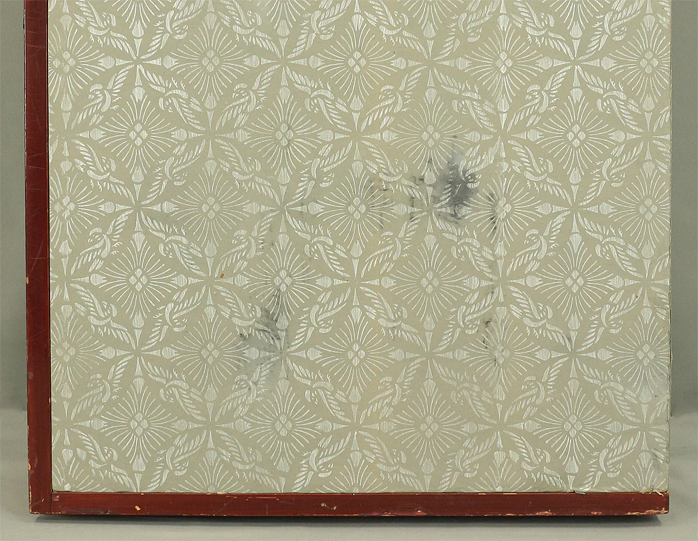竹菊 Chikugiku Japanese Byobu Room divider 6 panels Folding screens / Kacho Flower & Bird - Birds, Ume plum, Sakura cherry, Lotus, Egret Heron, Magnolia, Chrysanthemum, Moon, Crows & Dead Tree V710 - Image 46