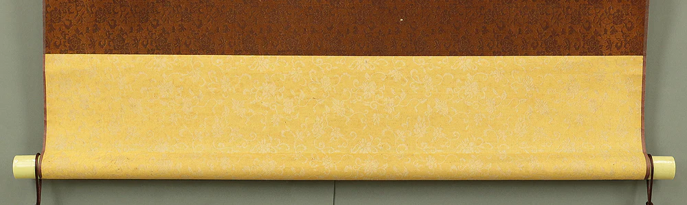中国 Chinese art kakejiku kakemono wall hanging scroll / Calligraphy 楓橋夜泊 Maple Bridge Night Mooring W800 - Image 8