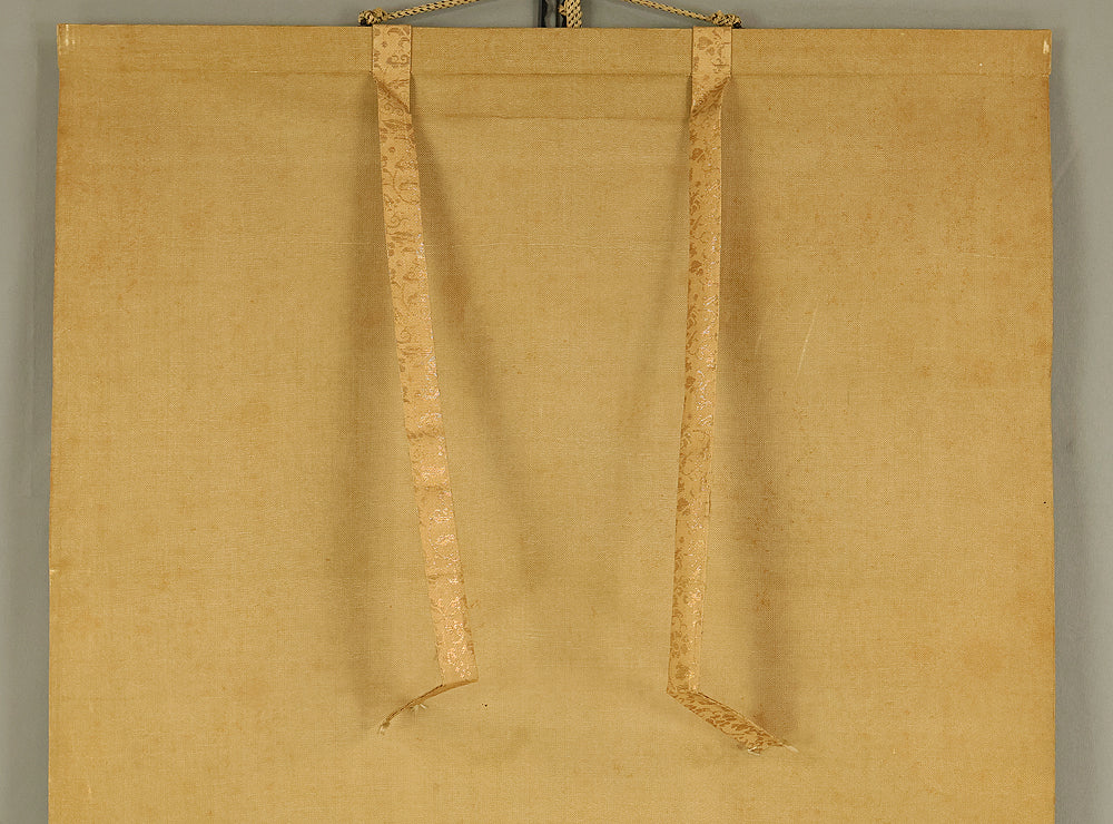 岸駒 Ganku (1749-1838) Japanese art a set of three kakejiku kakemono wall hanging scrolls / Jurojin (God of longevity), Dragon, and Tiger with Box RD815 - Image 17