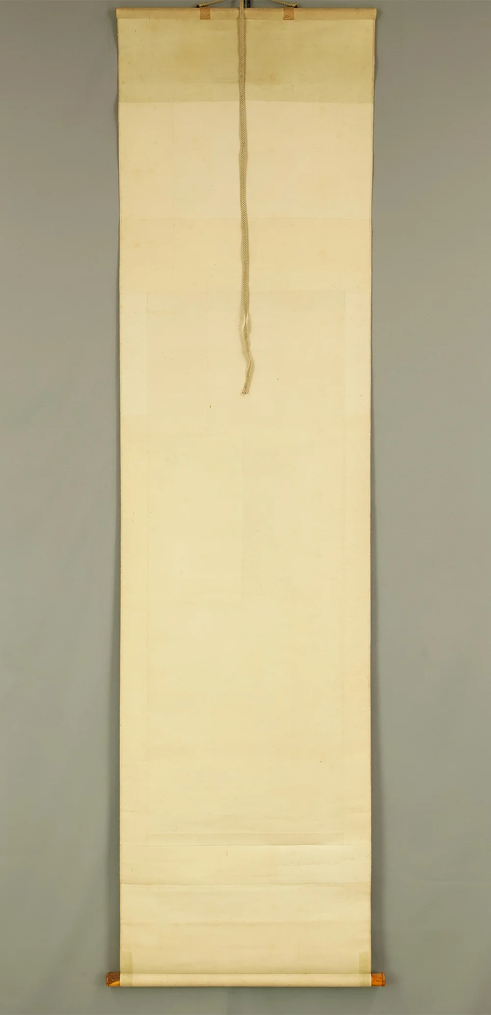 岸駒 Ganku (1749-1838) Japanese art a set of three kakejiku kakemono wall hanging scrolls / Jurojin (God of longevity), Dragon, and Tiger with Box RD815 - Image 27