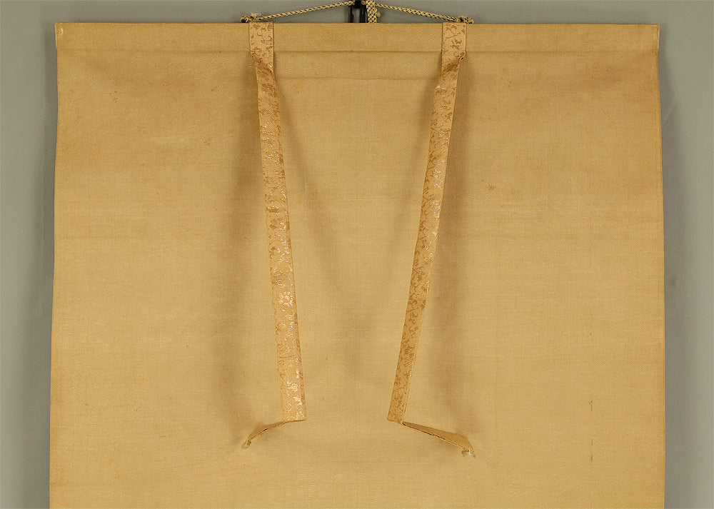 岸駒 Ganku (1749-1838) Japanese art a set of three kakejiku kakemono wall hanging scrolls / Jurojin (God of longevity), Dragon, and Tiger with Box RD815 - Image 29