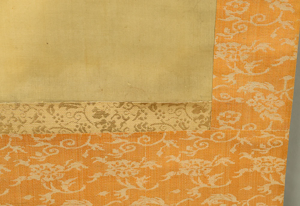 岸駒 Ganku (1749-1838) Japanese art a set of three kakejiku kakemono wall hanging scrolls / Jurojin (God of longevity), Dragon, and Tiger with Box RD815 - Image 38