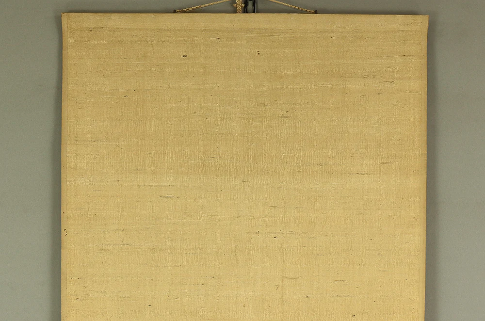 岸岱 Gantai (1782-1865) Japanese antique art Paired kakejiku kakemono wall hanging scrolls / Rising Sun Waves Cranes and Turtles with Box RB816 - Image 3