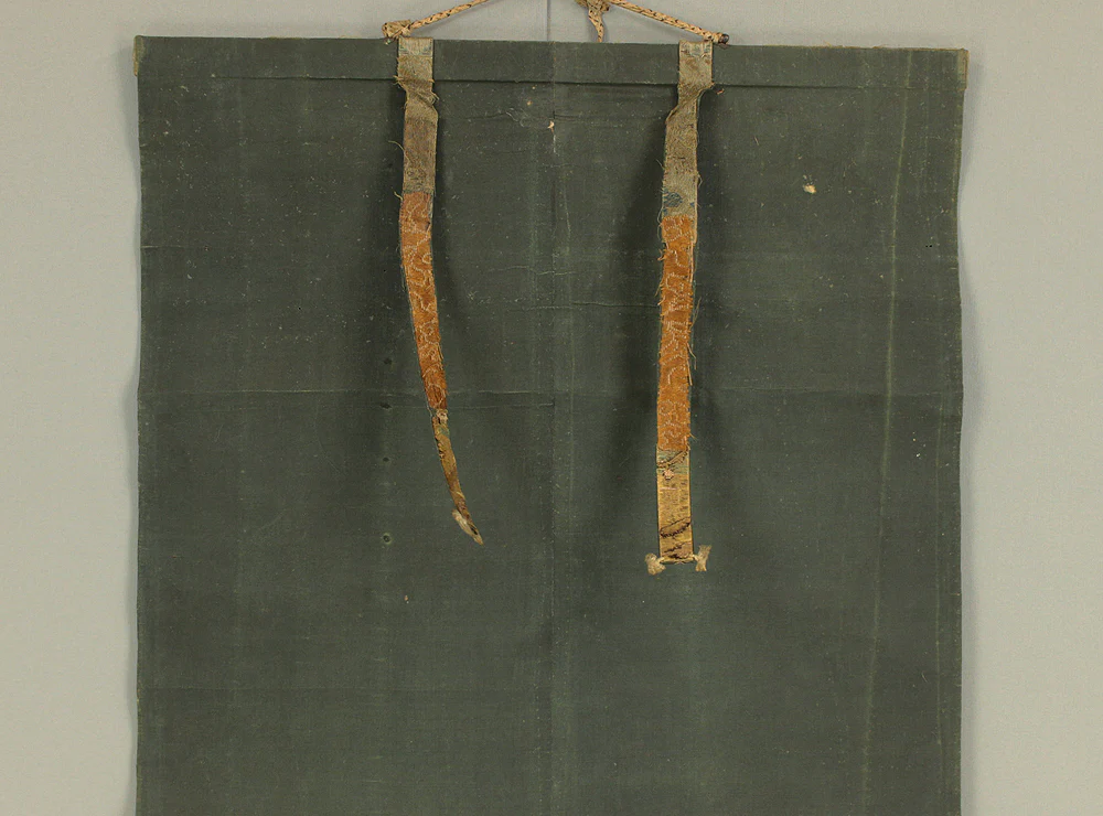 玉栄 Gyokuei Japanese antique art kakejiku kakemono wall hanging scroll / Mt. Fuji and Pine Tree with Box RC877 - Image 3