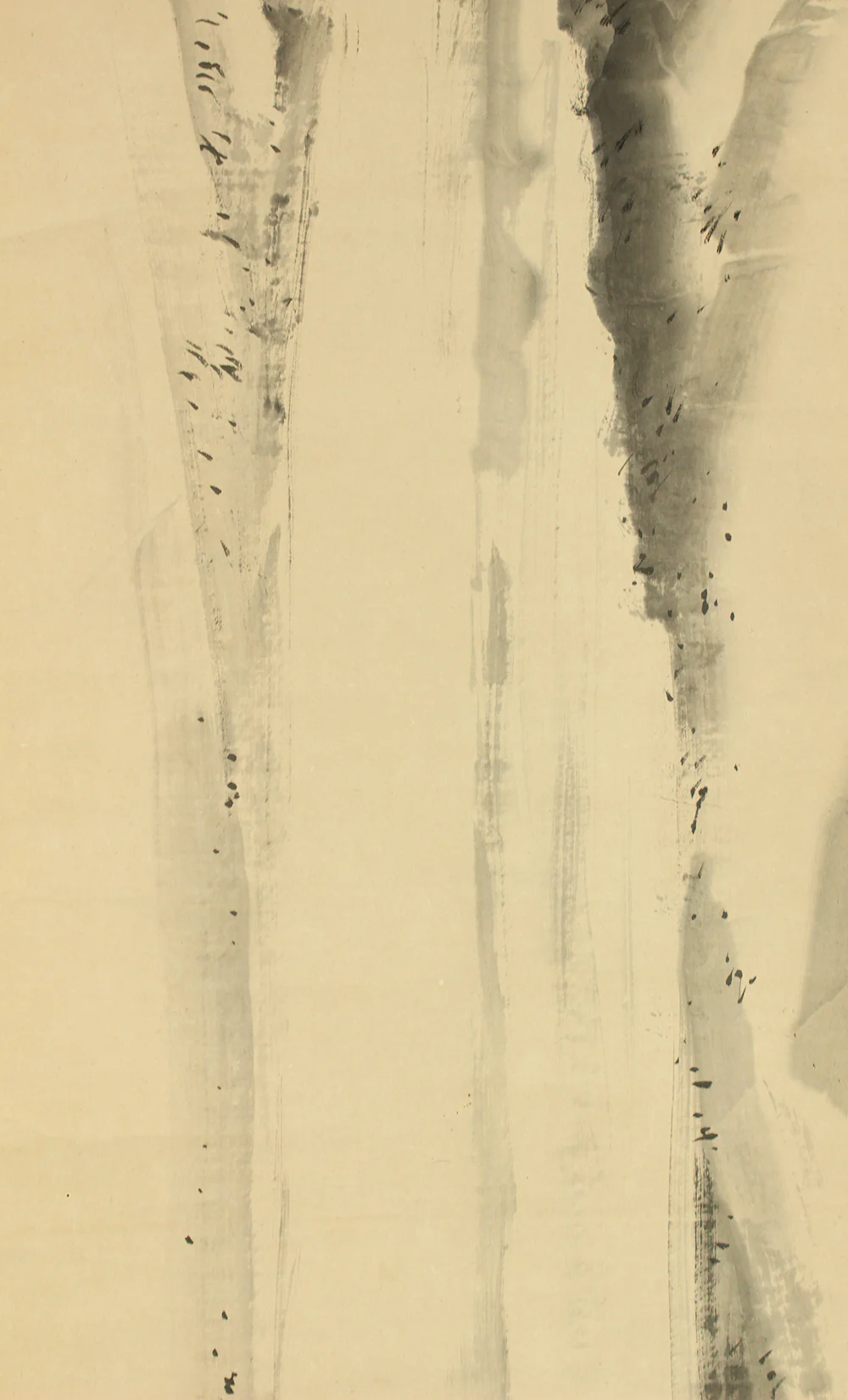法山 Hozan Japanese art kakejiku kakemono wall hanging scroll / Vigorous Waterfall RC983 - Image 6