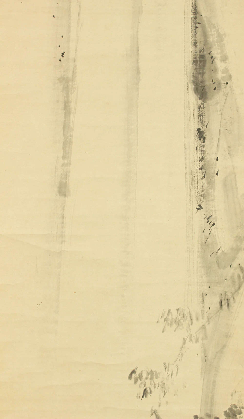 法山 Hozan Japanese art kakejiku kakemono wall hanging scroll / Vigorous Waterfall RC983 - Image 8