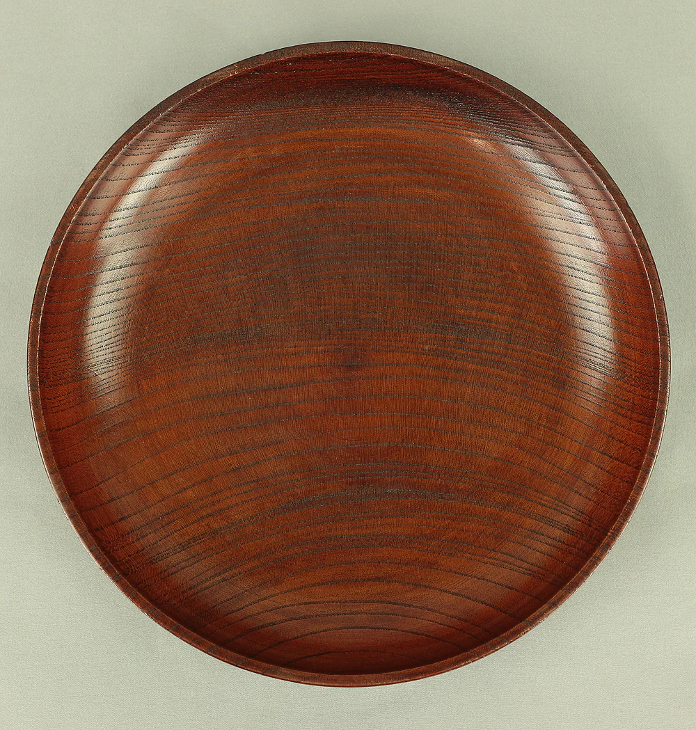 仁平 Jinbei Spiral-shaped Wooden Kashiki Confectionery Bowl VA415 - Image 23