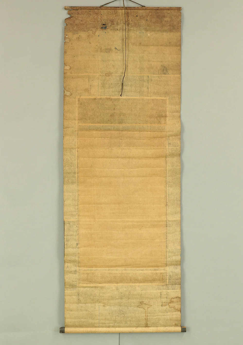 日遇 Nichigu Age 1789 Japanese art Buddhist kakejiku kakemono wall hanging scroll / Nichiren Mandala Gohonzon RC563 - Image 9