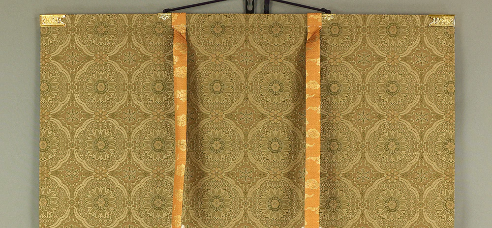 日宏 Nichiko Age 1956 Japanese art Buddhist kakejiku kakemono wall hanging scroll / Nichiren Mandala Gohonzon RC185 - Image 3