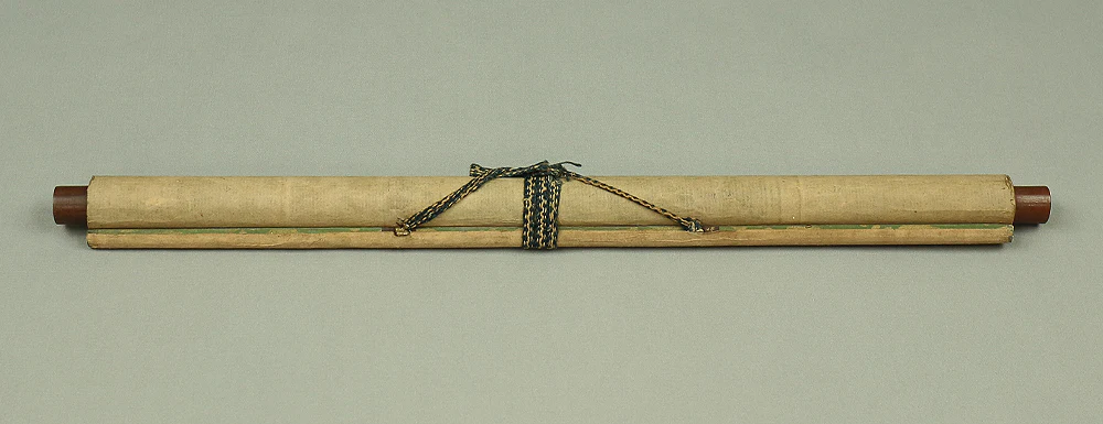 日塔 Nichito Age 1764 Japanese antique art Buddhist kakejiku kakemono wall hanging scroll / Nichiren Mandala Gohonzon A958 - Image 14