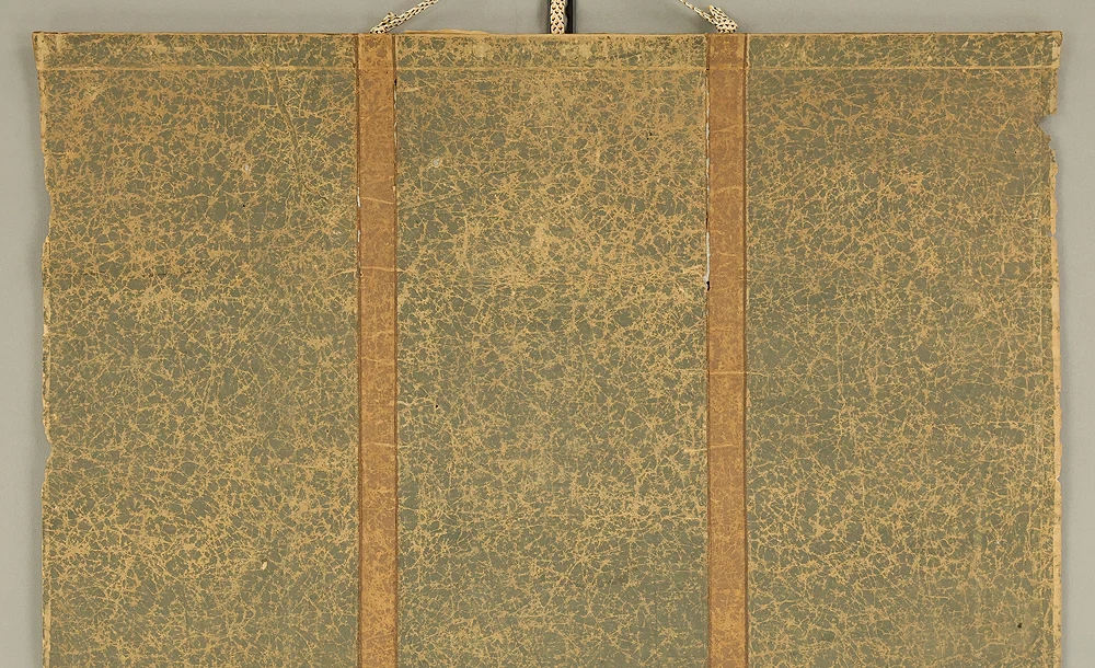 日運 Nichiun Age 1917 Japanese art Buddhist kakejiku kakemono wall hanging scroll / Nichiren Mandala Gohonzon RD829 - Image 3