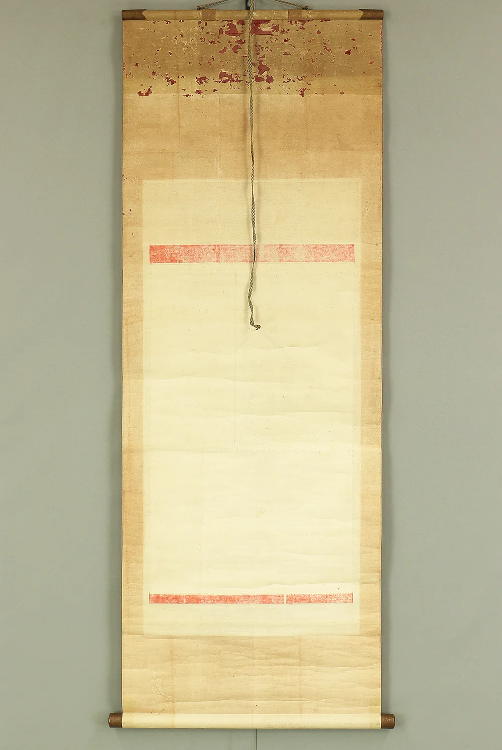 日容 Nichiyo Japanese art Buddhist kakejiku kakemono wall hanging scroll / Nichiren Mandala Gohonzon RC244 - Image 10