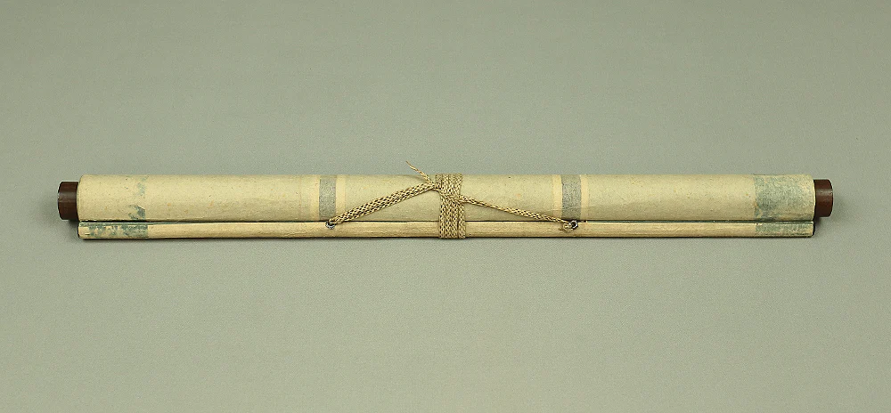 日正 Niisho Age 1801 Japanese antique art Buddhist kakejiku kakemono wall hanging scroll / Nichiren Mandala Gohonzon RA797 - Image 11