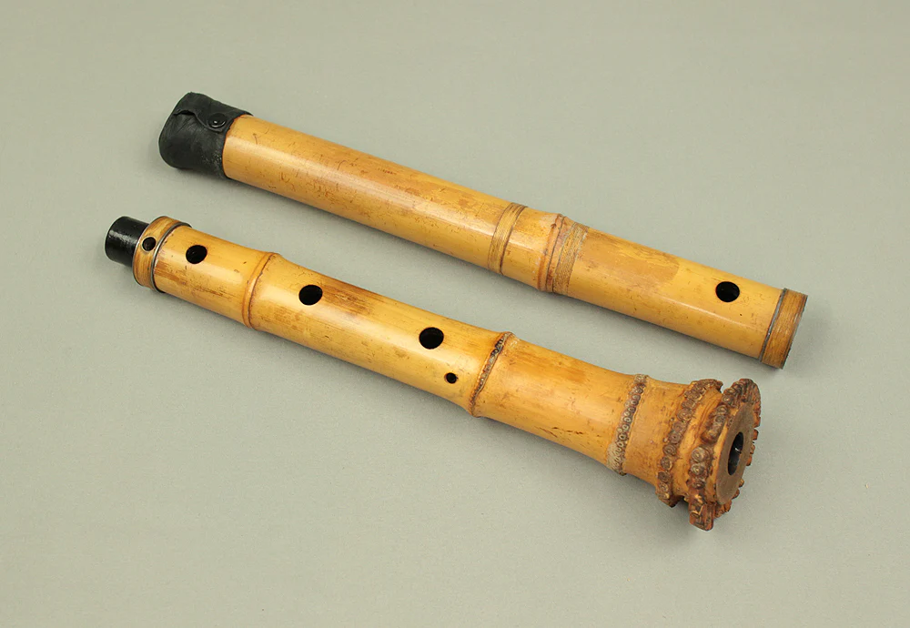 尺八 Shakuhachi Bamboo 琴古流 Kinko-ryu school "大宝 Taiho" Japanese Traditional Instrument wind flute S277 - Image 2