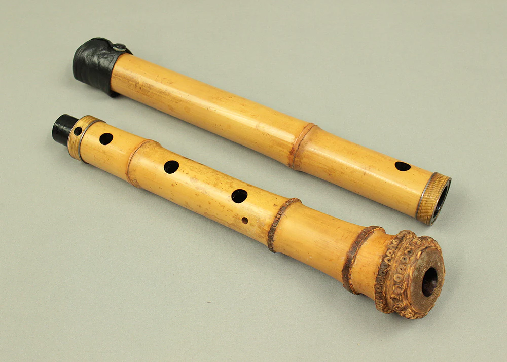 尺八 Shakuhachi Bamboo 琴古流 Kinko-ryu school "大宝 Taiho" Japanese Traditional Instrument wind flute S278 - Image 2