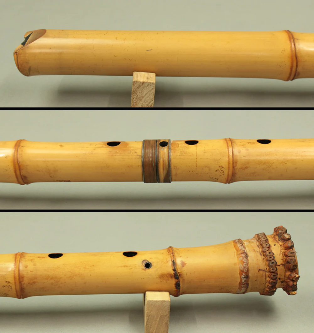 尺八 Shakuhachi Bamboo 琴古流 Kinko-ryu school "大宝 Taiho" Japanese Traditional Instrument wind flute S279 - Image 5