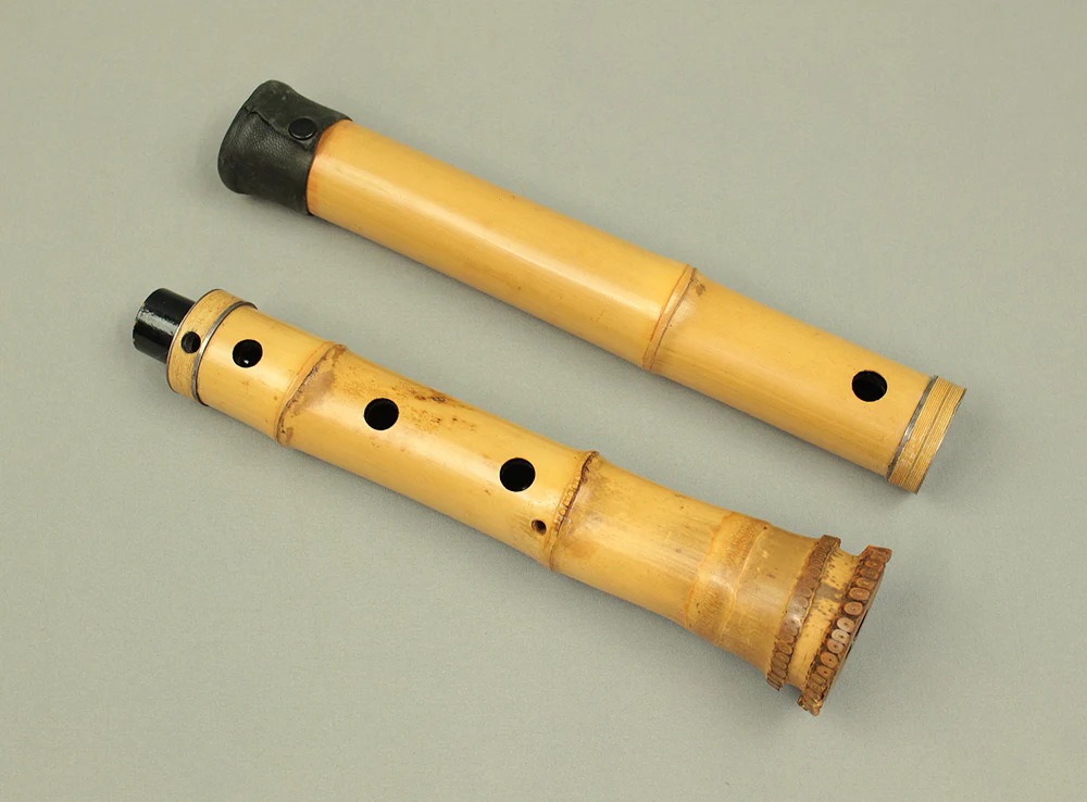 尺八 Shakuhachi Bamboo 琴古流 Kinko-ryu school "大宝 Taiho" Japanese Traditional Instrument wind flute S280 - Image 2