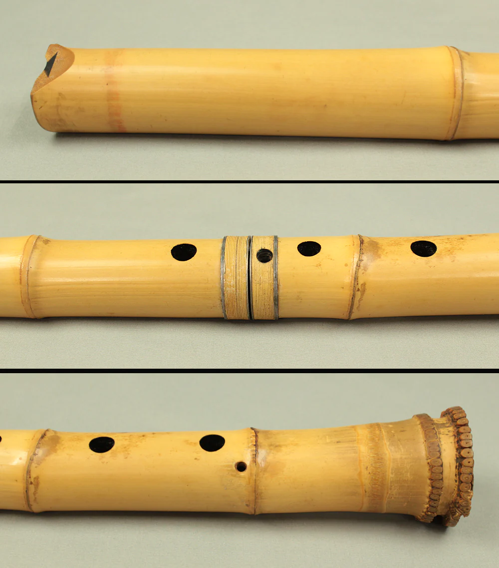 尺八 Shakuhachi Bamboo 琴古流 Kinko-ryu school "大宝 Taiho" Japanese Traditional Instrument wind flute S280 - Image 5
