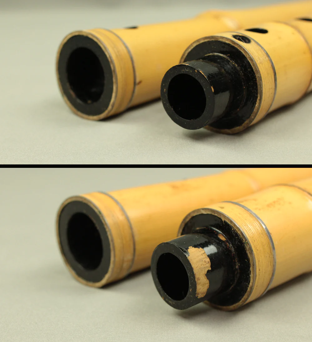 尺八 Shakuhachi Bamboo 琴古流 Kinko-ryu school "大宝 Taiho" Japanese Traditional Instrument wind flute S280 - Image 9