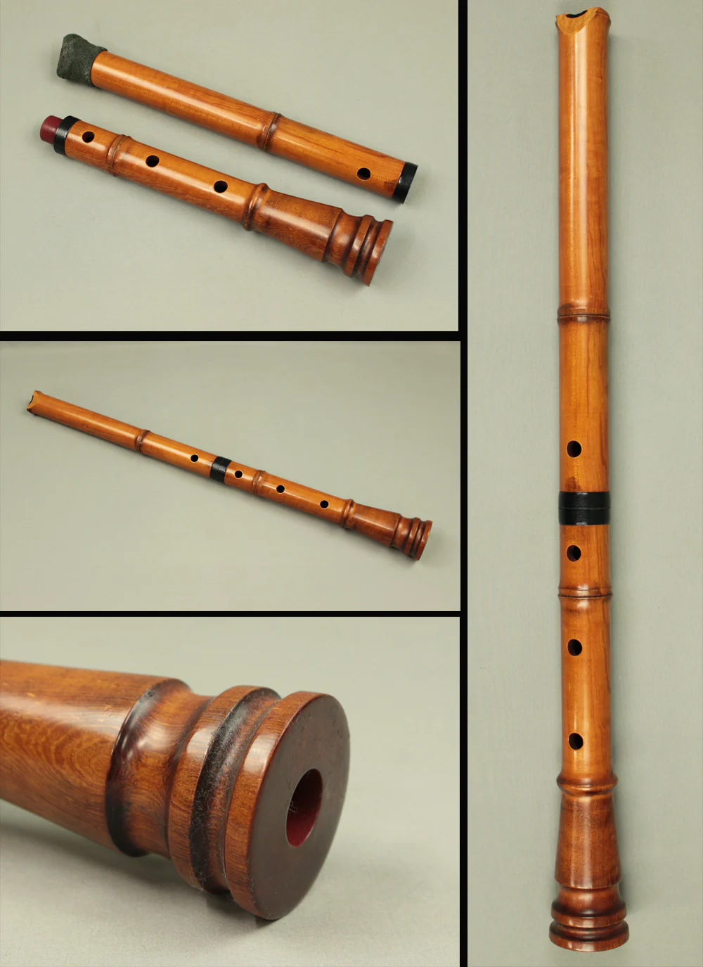 尺八 Shakuhachi Wood 都山流 Tozan-ryu school Japanese Traditional Instrument wind flute S268