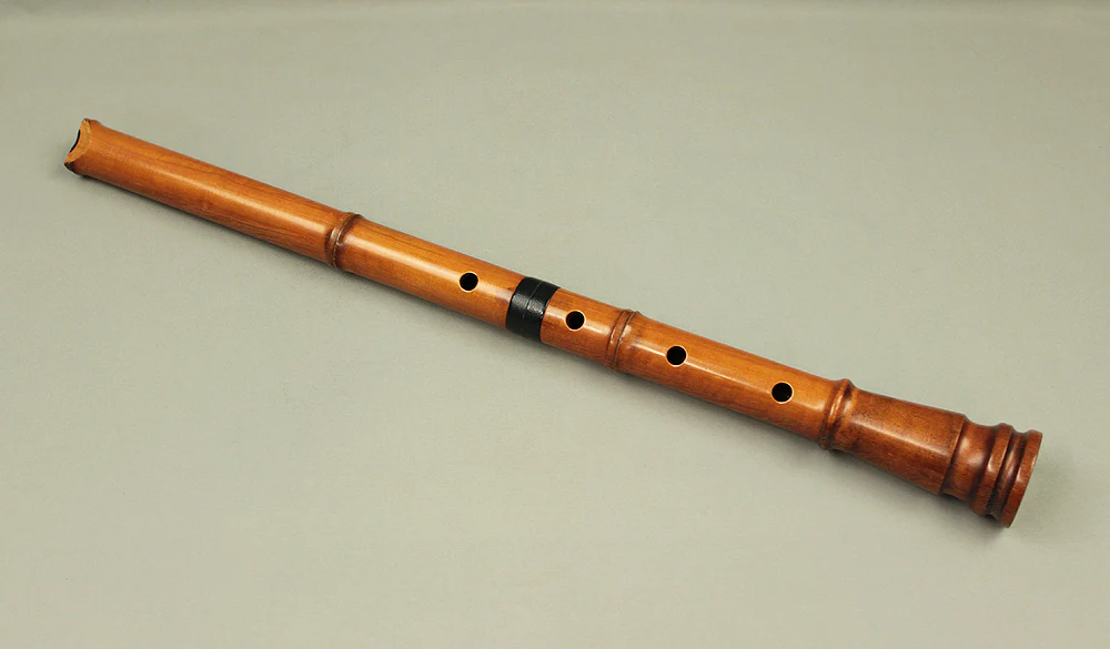 尺八 Shakuhachi Wood 都山流 Tozan-ryu school Japanese Traditional Instrument wind flute S268 - Image 3