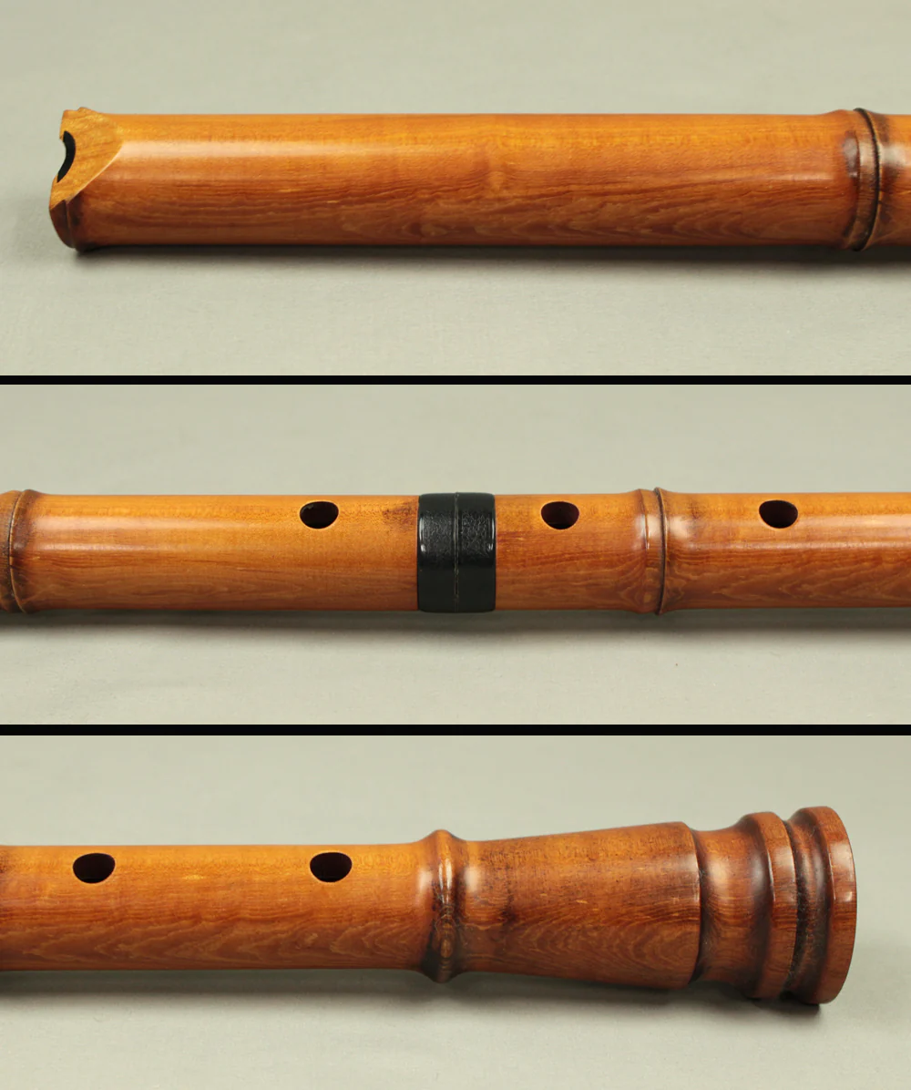 尺八 Shakuhachi Wood 都山流 Tozan-ryu school Japanese Traditional Instrument wind flute S268 - Image 5