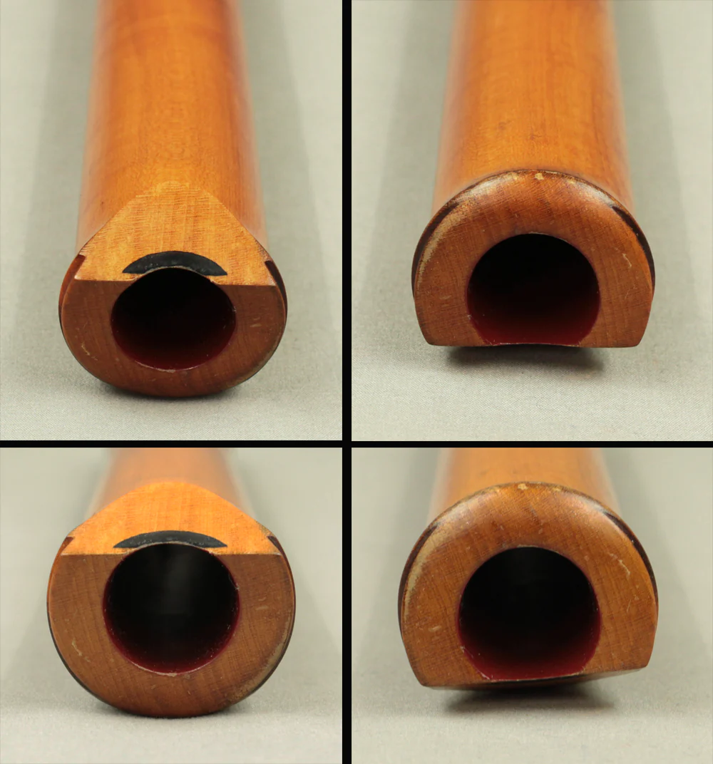 尺八 Shakuhachi Wood 都山流 Tozan-ryu school Japanese Traditional Instrument wind flute S268 - Image 7