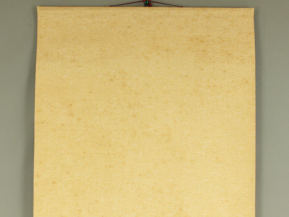 Chinese art kakejiku kakemono wall hanging scroll / Magnolias, Peonies and Butterfly RD206 - Image 3