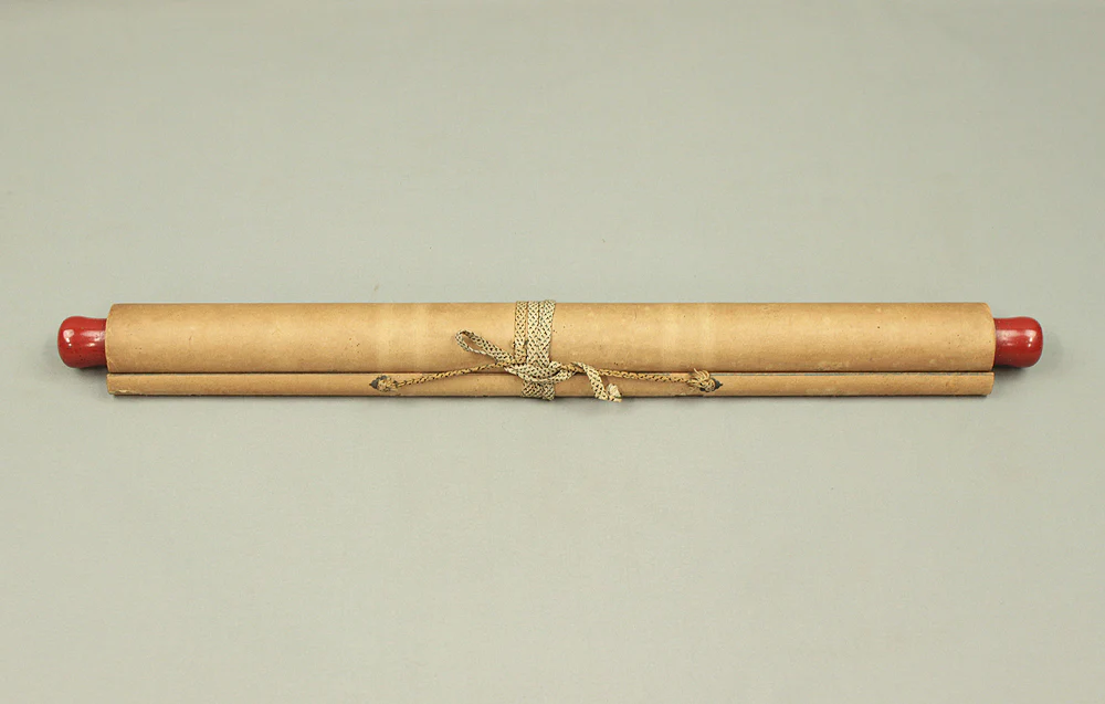 司雲 Shiun Japanese art Buddhist kakejiku kakemono wall hanging scroll / Portraint of Saint Nichien and Nichiren Mandala Gohonzon RC973 - Image 12