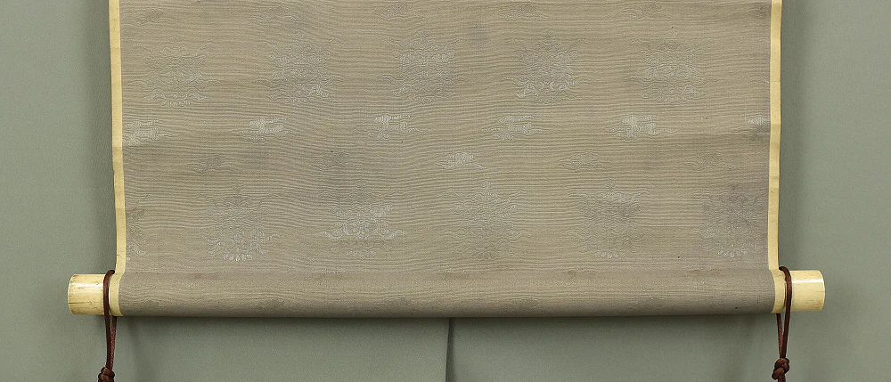 秀月 Shugetsu Japanese art kakejiku kakemono wall hanging scroll / Moon and Pine Tree RA566 - Image 10
