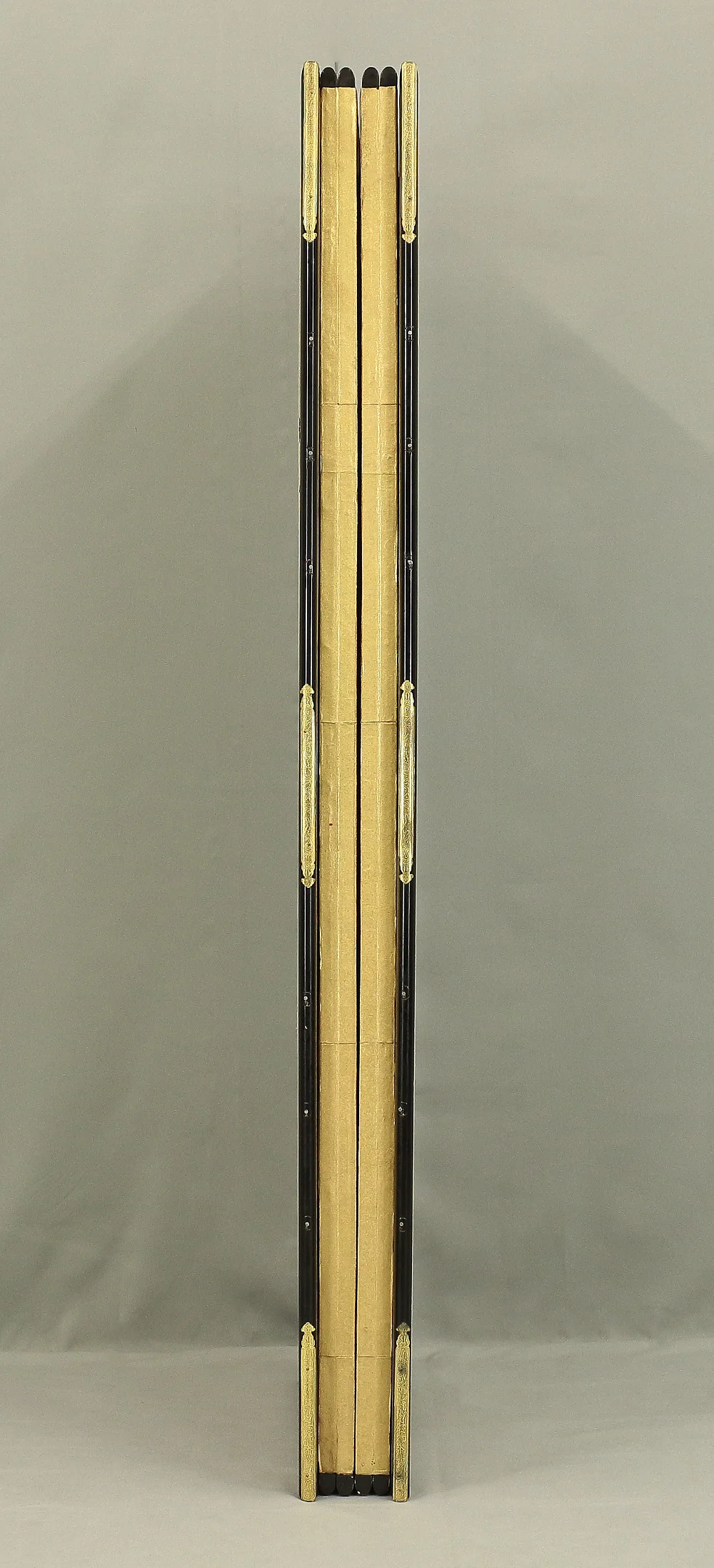 春嶠 Shunkyo Japanese Room divider Byobu 6 panels Folding screen / Four Season's Landscape Scenery V864 - Image 47