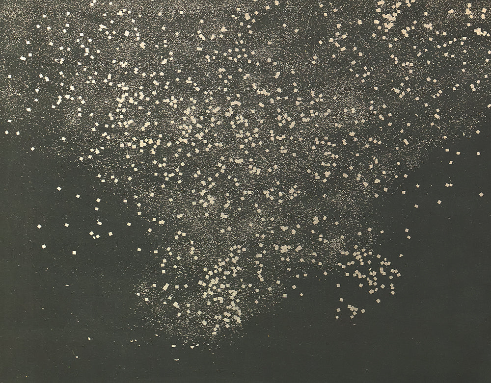 翠芳 Suiho "First Quarter Moon Waves and Flowers" Byobu Four Panels Folding Screens Room Dividers VA960 - Image 25