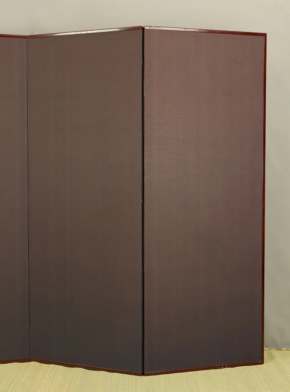 翠芳 Suiho "First Quarter Moon Waves and Flowers" Byobu Four Panels Folding Screens Room Dividers VA960 - Image 38